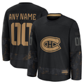 Odoa Cheap M.Canadiens Black 2024 Military Appreciation Practice Jerseys