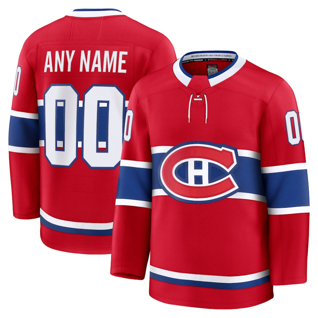 Odoa Cheap M.Canadiens Red Home Premium Jerseys