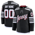 Odoa Cheap NJ.Devils Black Alternate Premium Jerseys
