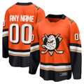 Odoa Custom A.Ducks Orange Home Breakaway Jerseys