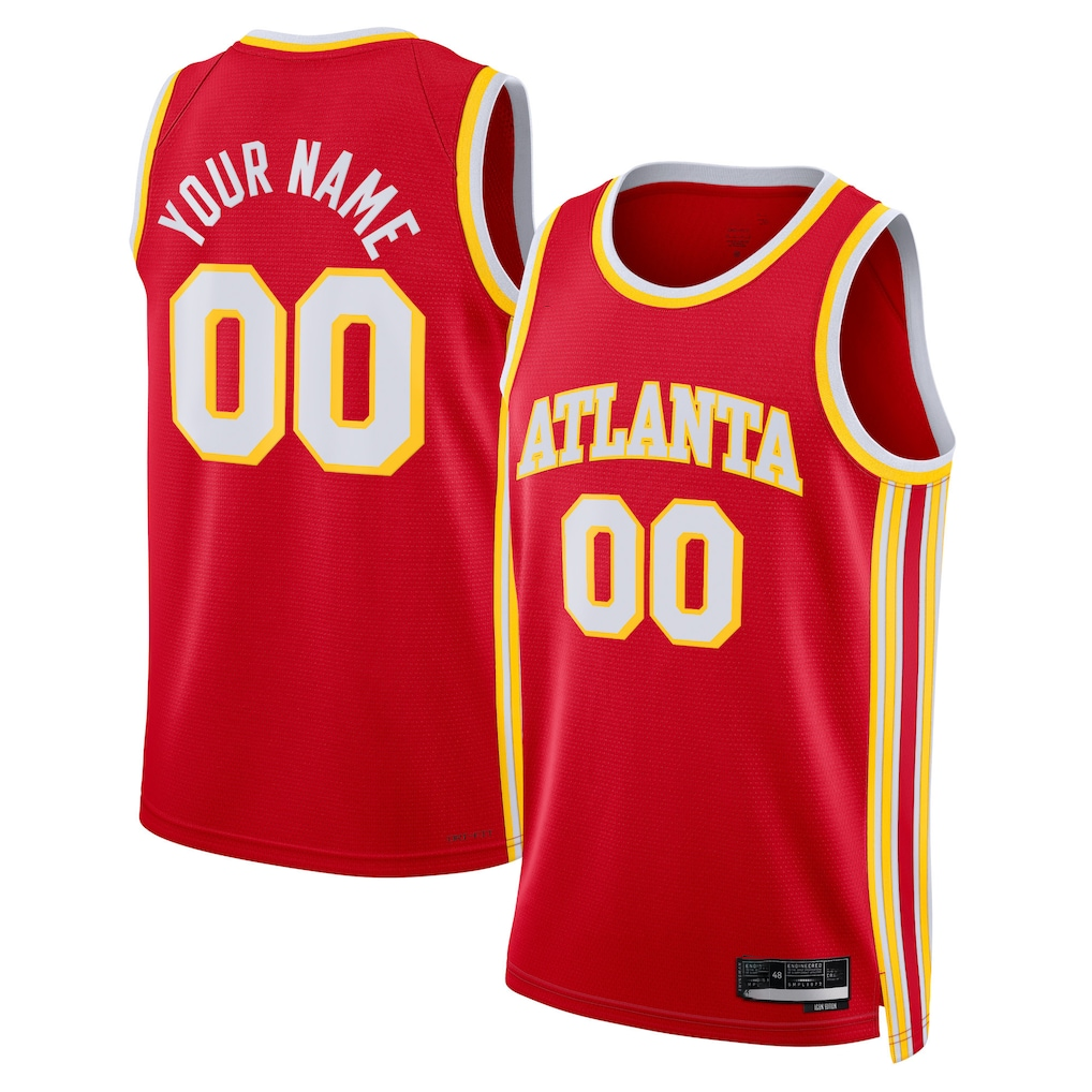 Odoa Custom A.Hawks Red Swingman Jerseys - Icon Edition
