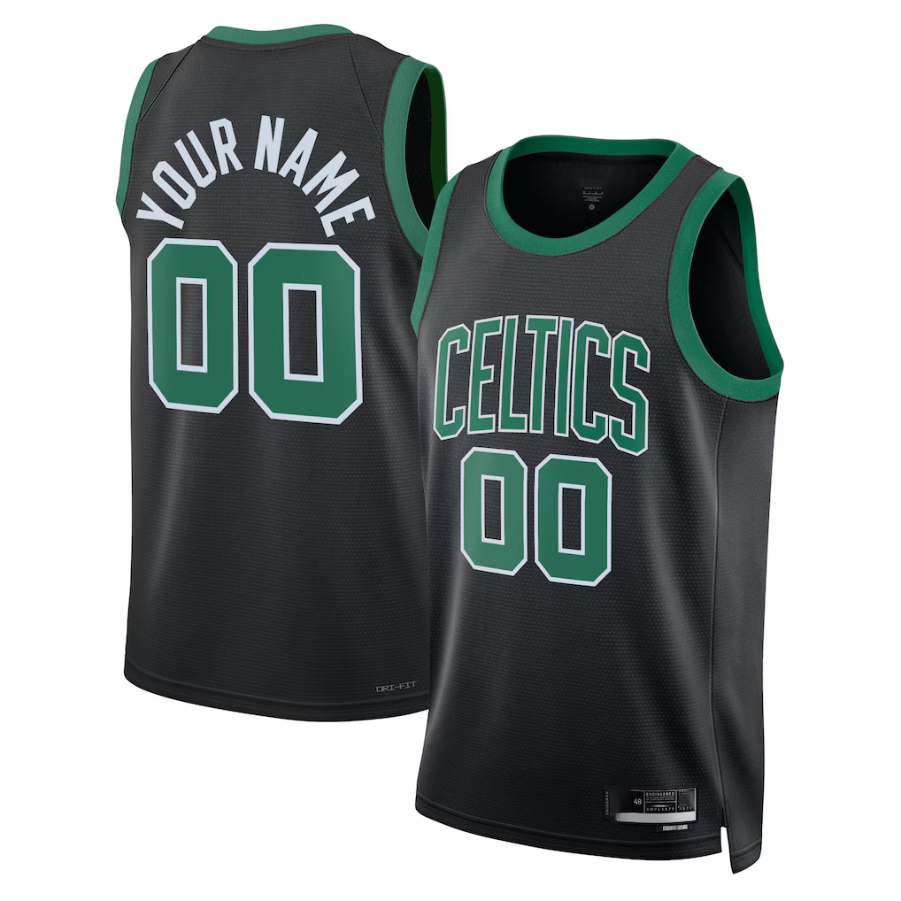Odoa Custom B.Celtics Black 202223 Swingman Jerseys - Statement Edition